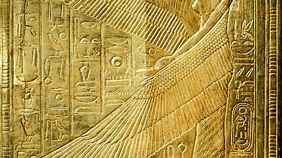 The Winged Goddess Isis from Tutankhamun's Sarcophagus Shrine